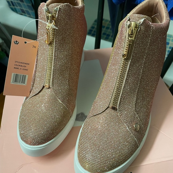 Juicy couture, wedge sneaker size 7.5 - Picture 12 of 16